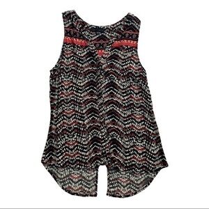 Sanctuary‎ Sleeveless Button Top Size Medium